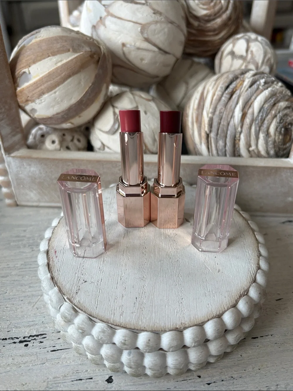 Lancôme Lip Idôle Butterglow Hydrating Lip Balm Bundle of 2